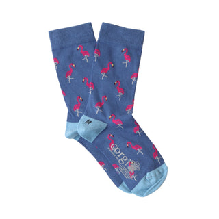 Children's Flamingo Cotton Socks - Corgi Socks