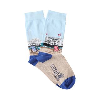 Children's Seaside Cotton Socks - Corgi Socks
