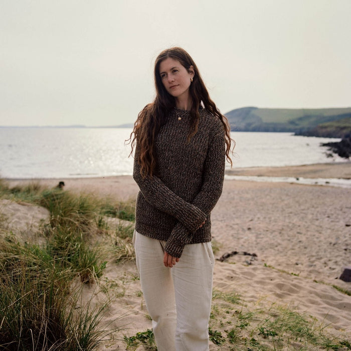 Chunky Linen Sweater - Corgi Socks