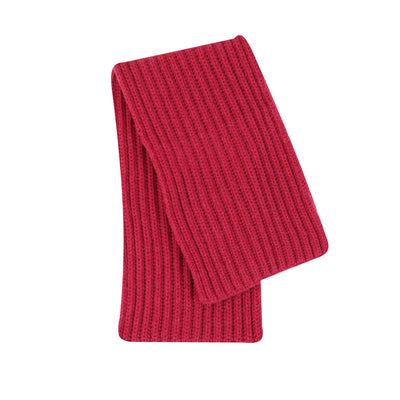 Chunky Ribbed Cashmere Scarf - Corgi Socks