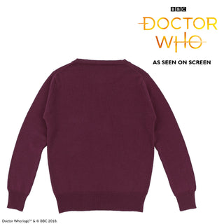 Doctor Who Unisex Striped Wool Jumper - Corgi Socks