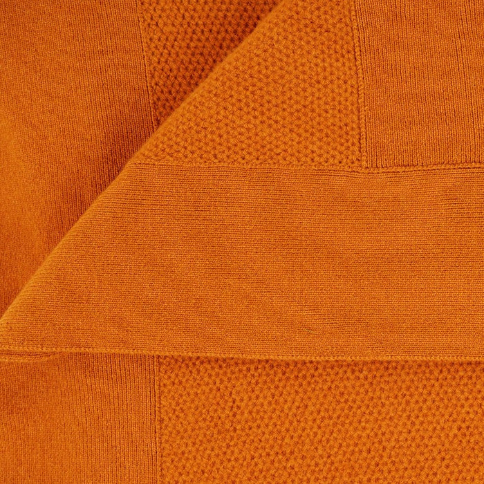 Fine Honeycomb Knit Wool Blanket - Corgi Socks