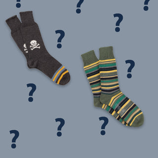 Men's Assorted 2-Pack Pure Cotton Socks - Corgi Socks