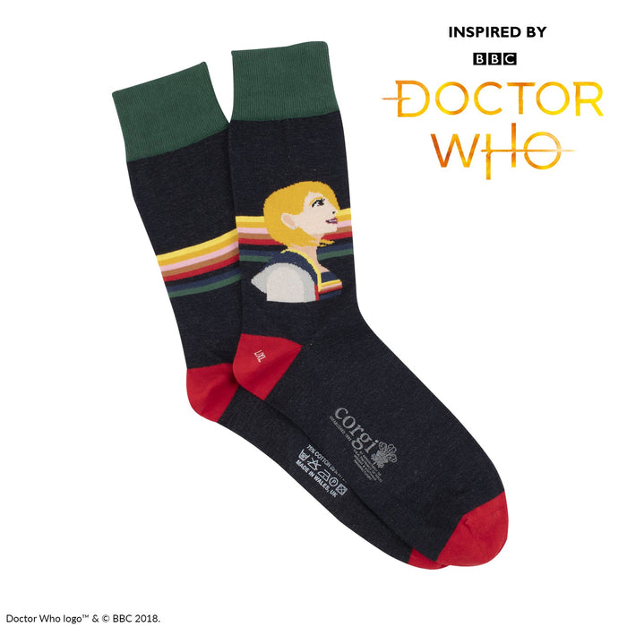 Men's Doctor Who 'The Doctor' Cotton Socks - Corgi Socks