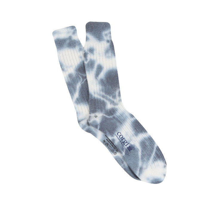Men's Limited Edition Tie Dye Cashmere & Cotton Socks - Corgi Socks