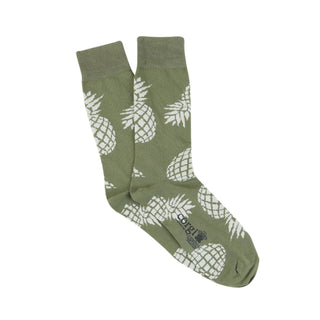 Men's Pineapple Cotton Socks - Corgi Socks