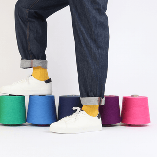 Men's Rib Cotton Socks - Corgi Socks