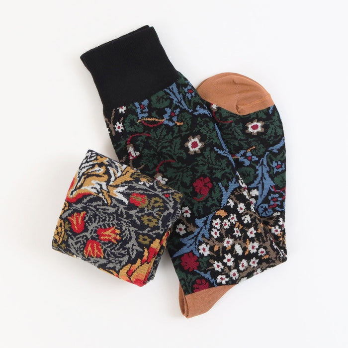 Men's William Morris Gallery 2-Pair Cotton Gift Box - Corgi Socks