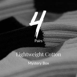 Men's Cotton Socks-Mystery Box 4 Pairs