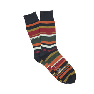 Multi Stripe Cotton Socks - Corgi Socks