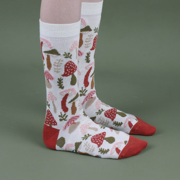 Kids Mushroom Cotton Socks