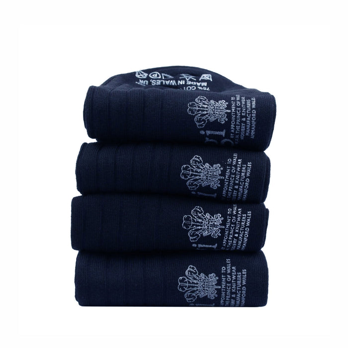 Men's 4-Pair Brecon Cotton Socks