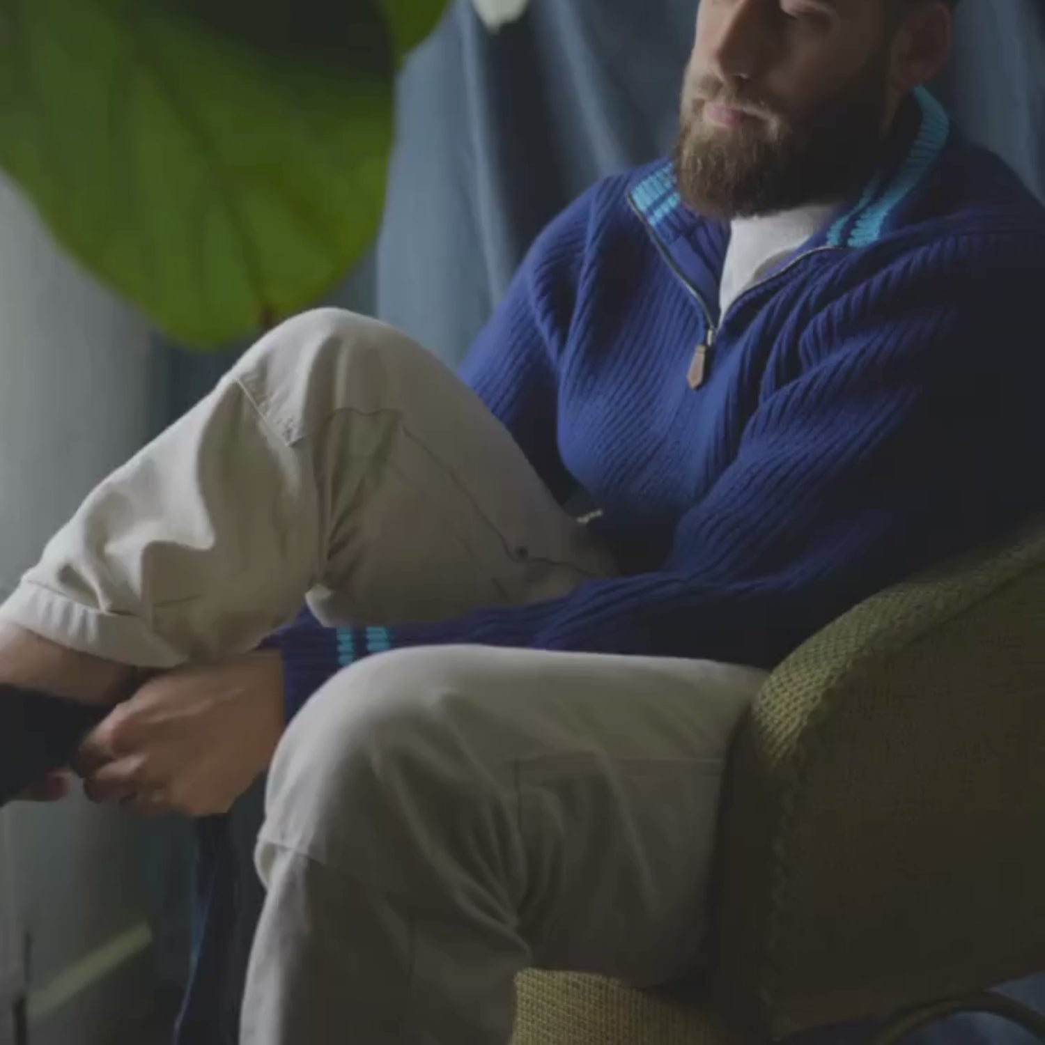 Men's Tartan Cashmere Blend Socks