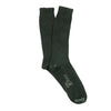 green marl pure cotton boots socks laid flat on a white background