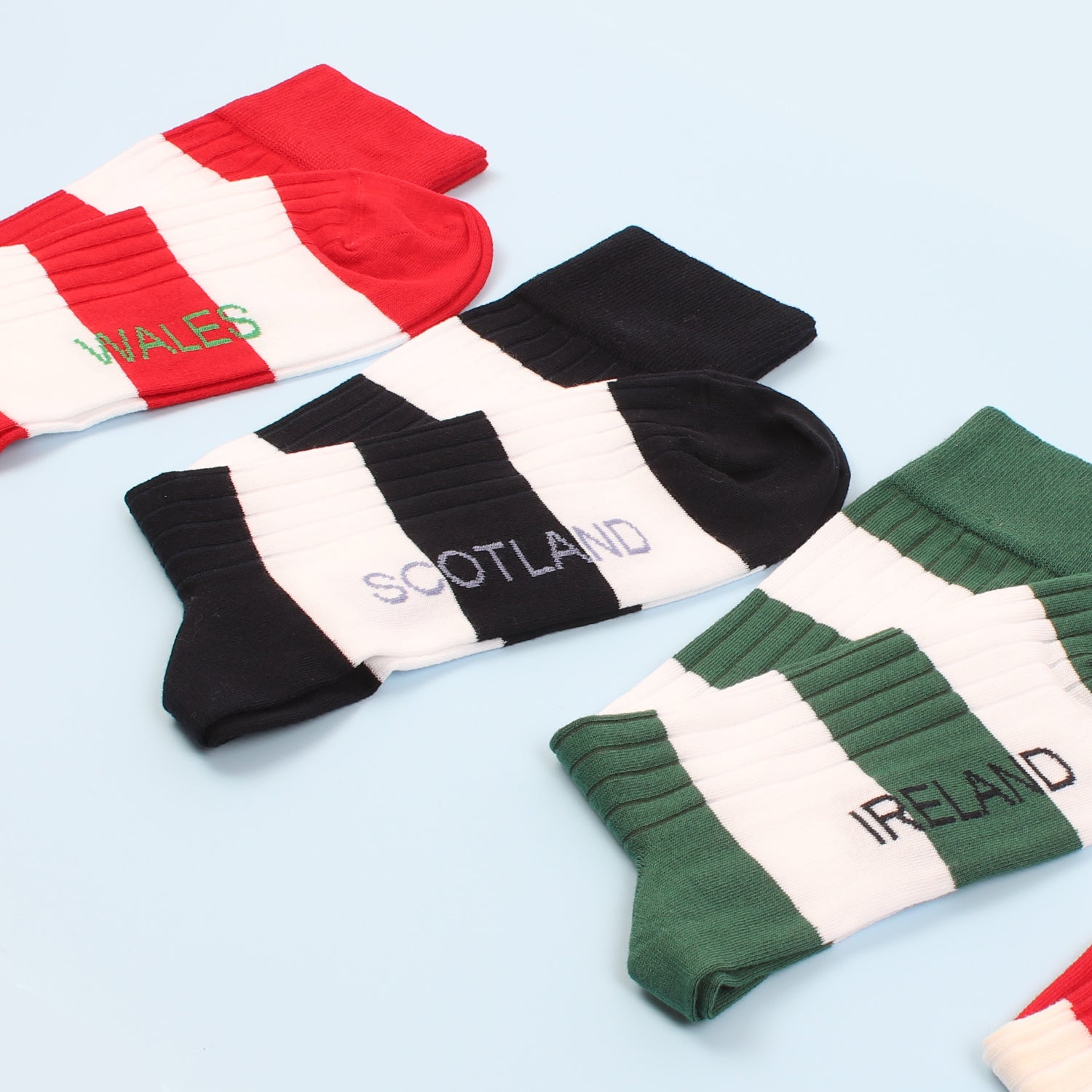 Men's South Africa Striped Cotton Socks