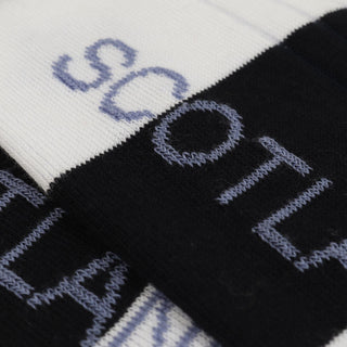 Scottish Stripe Cotton Socks - Corgi Socks