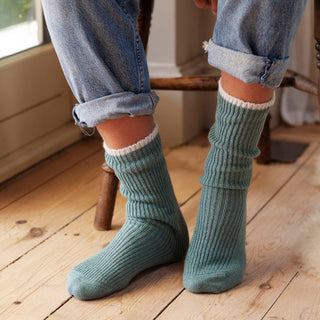 Women's Cashmere Blend Slouch Socks