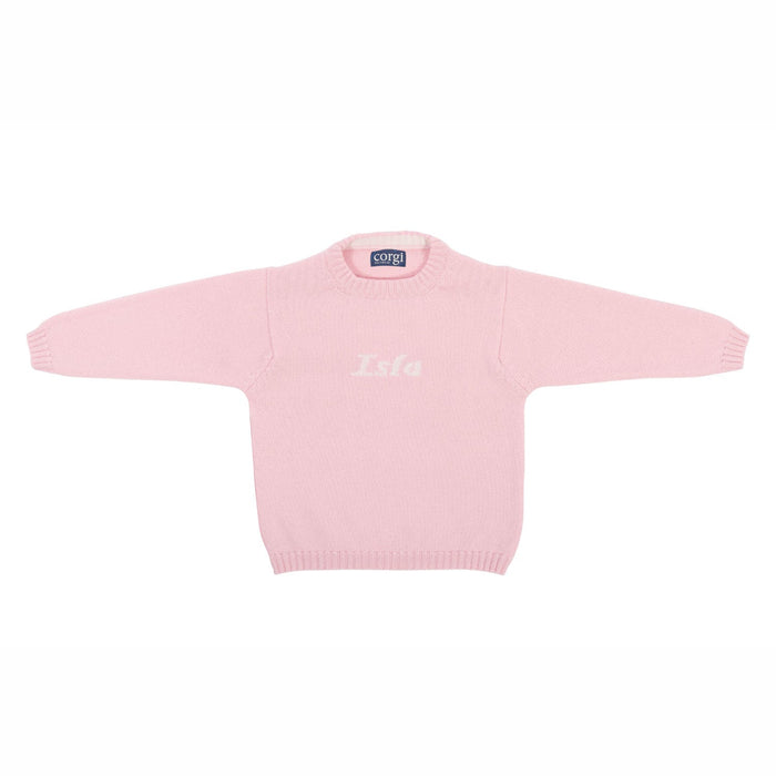 Toddlers Personalised Sweater - Corgi Socks