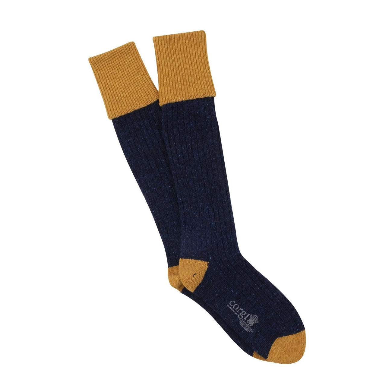 Welly Boot Donegal Wool Sock - Corgi Socks