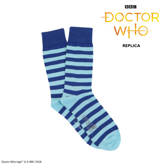 Women's Doctor Who Cotton Stripe Socks - Corgi Socks