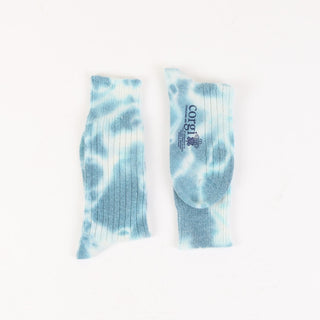 Women's Limited Edition Tie Dye Cashmere & Cotton Socks - Corgi Socks