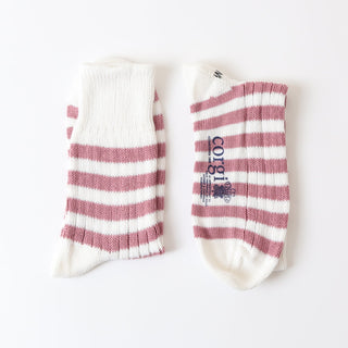 Women's Sailor Stripe Pure Cotton Socks - Corgi Socks
