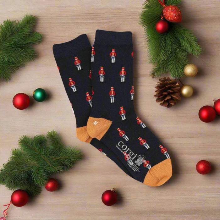 Kids Christmas Drummer Boy Cotton Socks